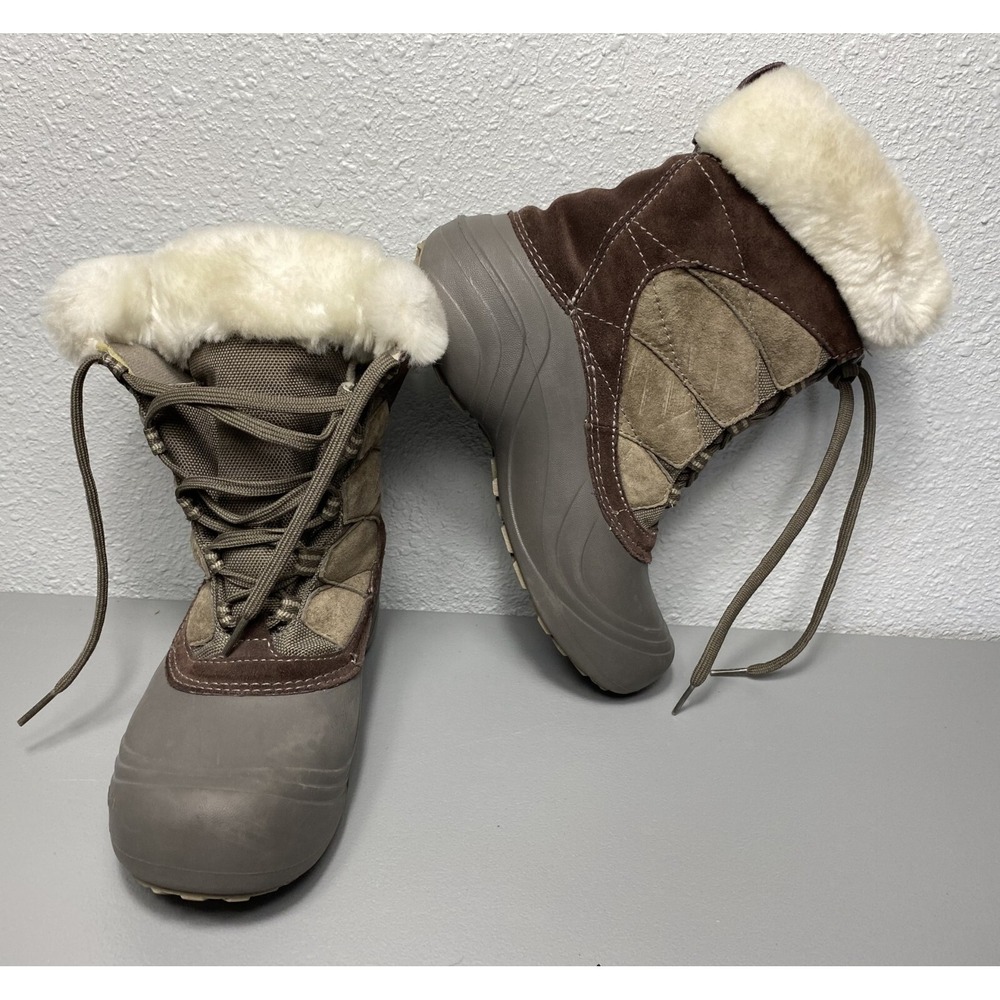 Columbia Sierra Summette Sherpa Women's Size 7 Boots Thermolite